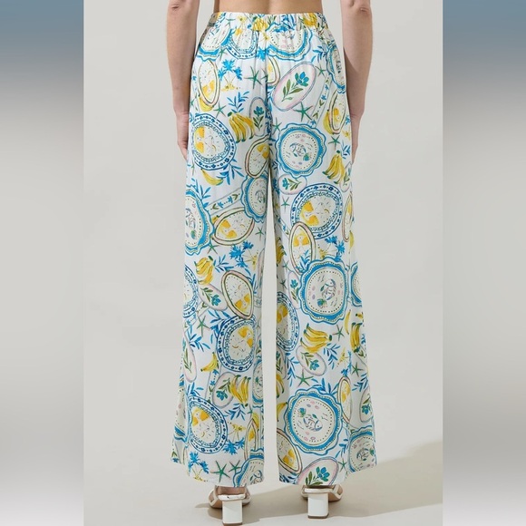 SugarLips Harvest Island Elena Wide Leg Pant & Brinley One Shoulder Top Set - Picture 4 of 11